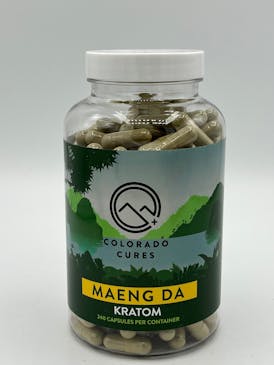 Colorado Cures - Kratom Maeng Da 240ct