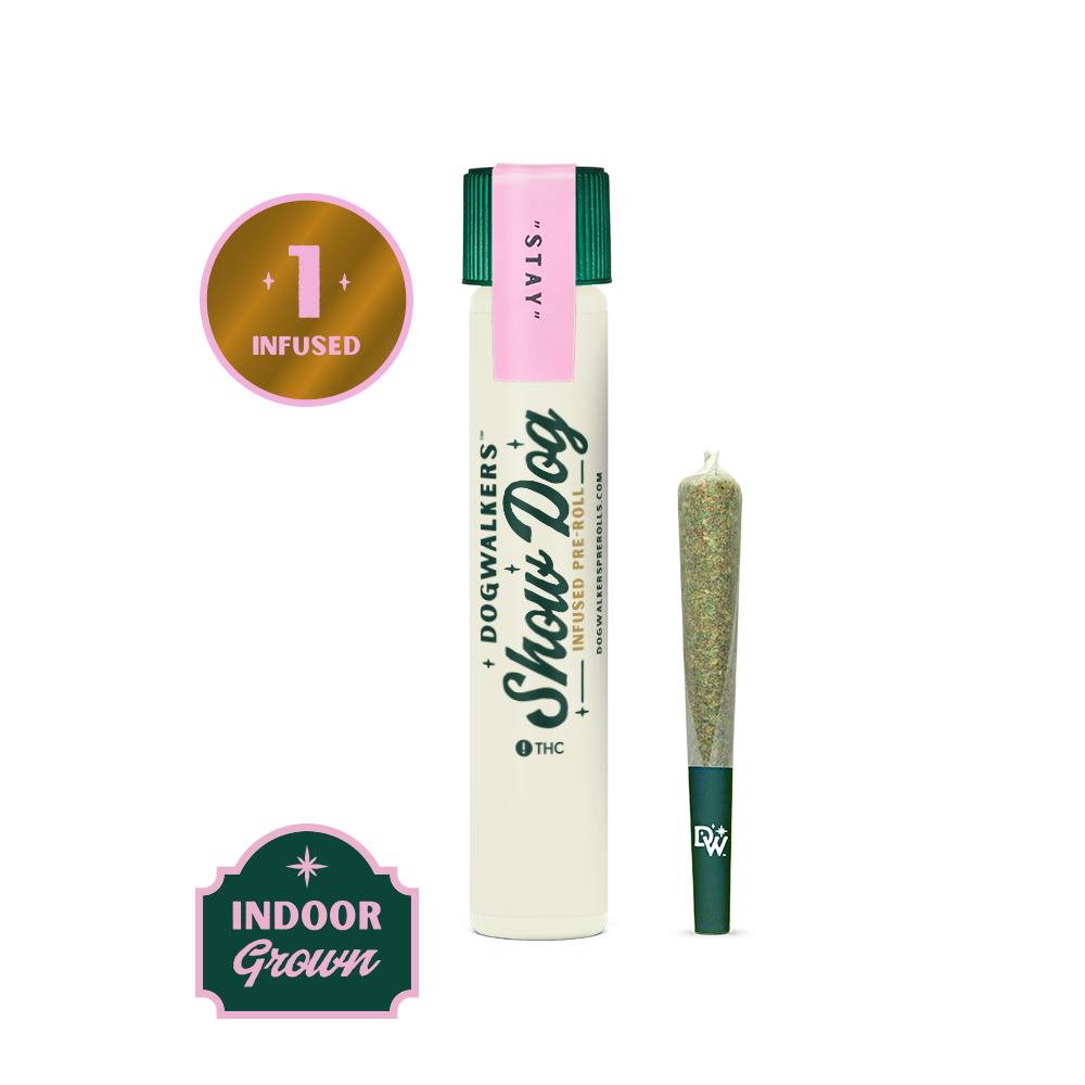 Dogwalkers Show Dog Pepper Poundcake Infused Joint 1pk / 1g