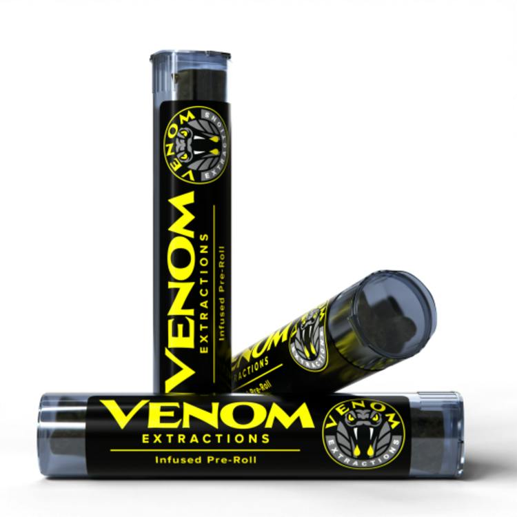 Venom Extractions - White Widow Infused Joints 2pk