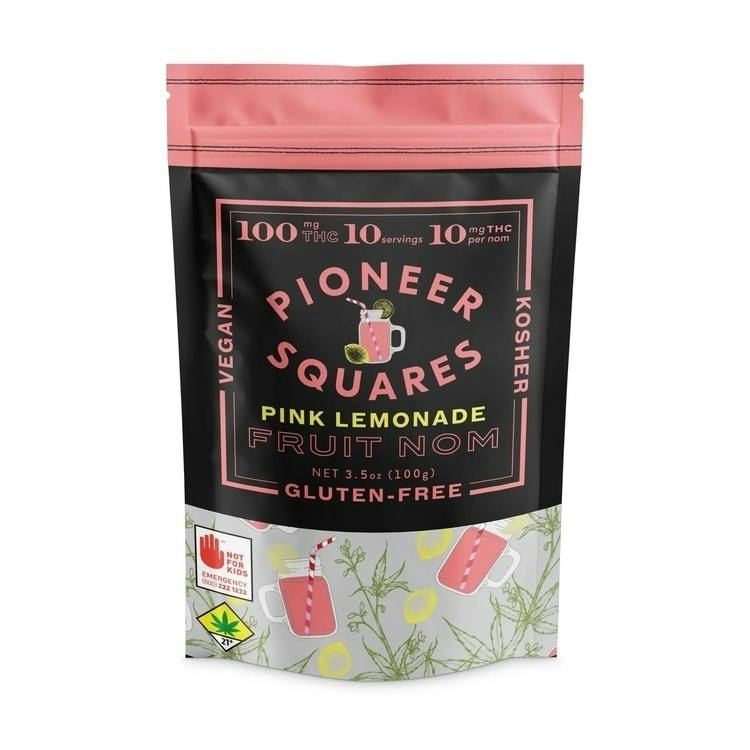 Pink Lemonade Gummies | 100mg | 10ct | 10mg/ea