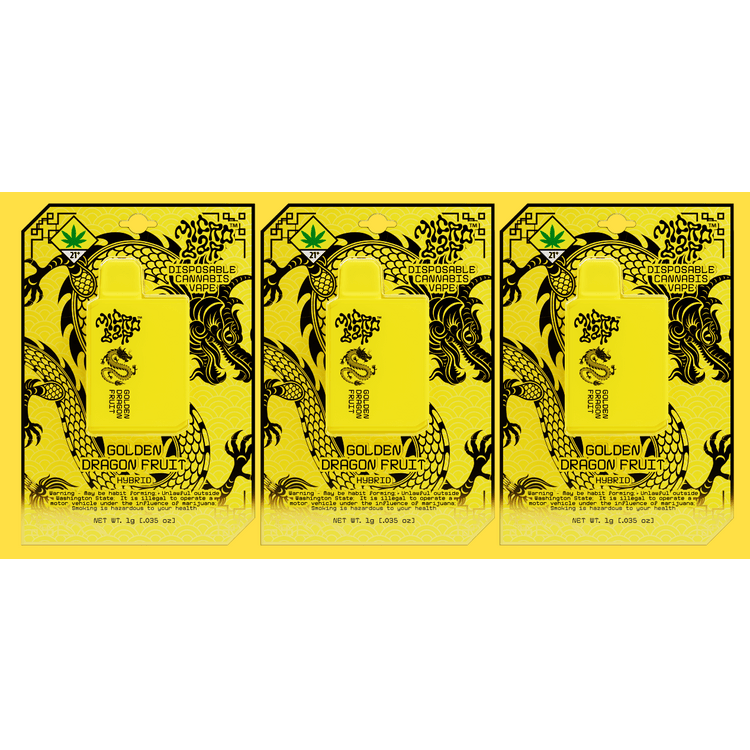 Micro Bar - Golden Dragon Fruit Flavored Disposable