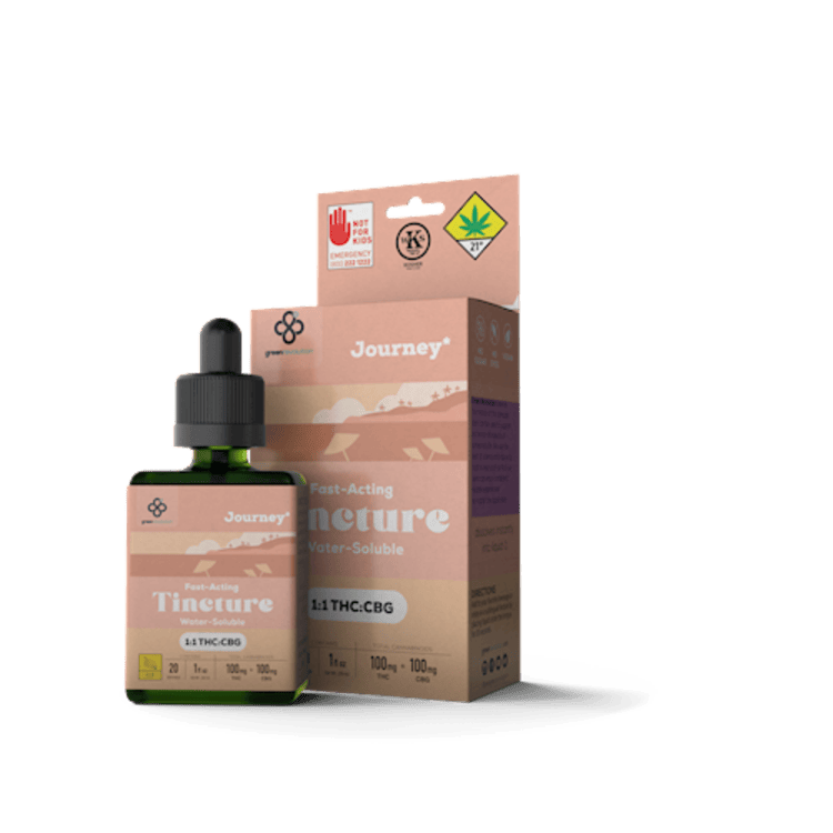 Green Revolution - Nano Tincture - CBG Journey 1:1 Tincture