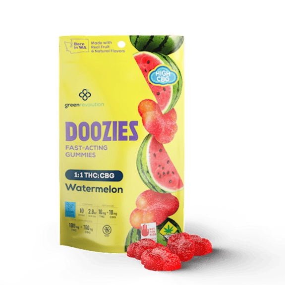 Green Revolution - Nano Doozies - CBG Watermelon Fly 1:1 10pk
