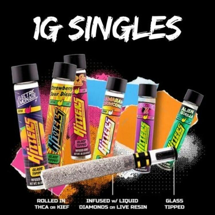 Hitters - Grape Gusher Diamond THCa Infused Joint
