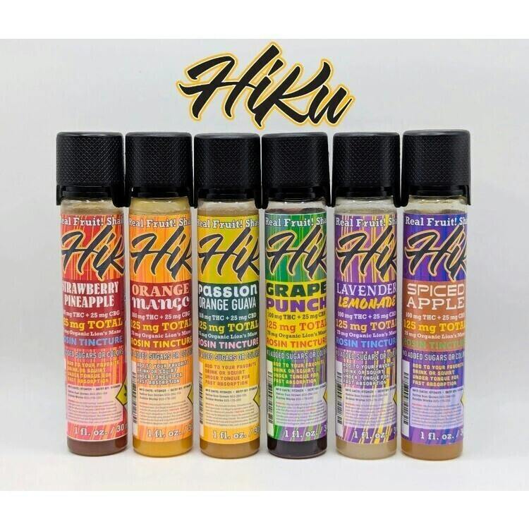 Seattle Bubble Works - HiKu - Sugar-Free Coffee Vanilla Latte Distillate Tincture Mix 100mg