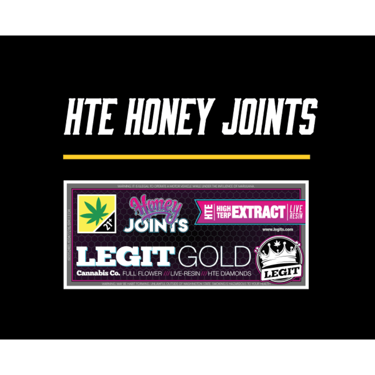 Legit - HTE Honey - Cherry OG Infused Joint 0.7g