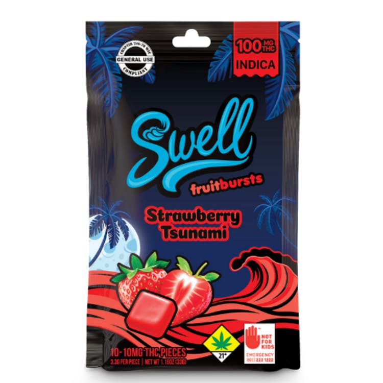 Strawberry Tsunami Indica Fruit Burst 10 Pack