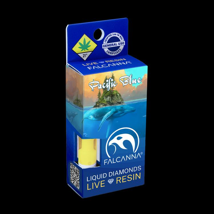 Falcanna - Pacific Blue Live Resin Cartridge