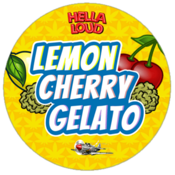 Hella Loud - Lemon Cherry Gelato Blunts 2pk