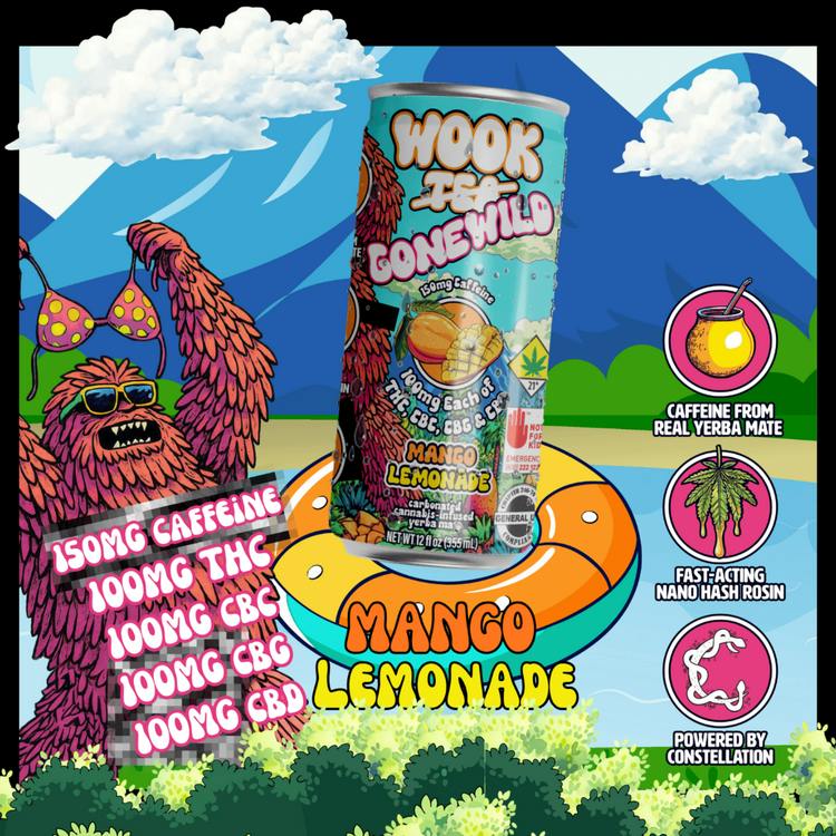 Constellation - Wook Gone Wild - Mango Lemonade Tea 400mg
