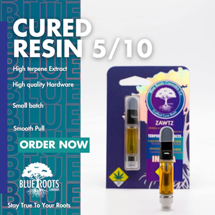 Blue Roots - Zlushiez Cured Cartridge