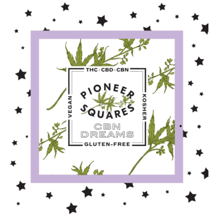 Craft Elixirs - Pioneer Squares - CBN Black & Blueberry 1:1:1 Fruit Nom Single