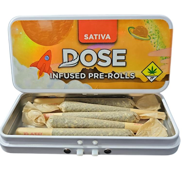 Dose Oil - Sour Diesel Infused Joints 5pk
