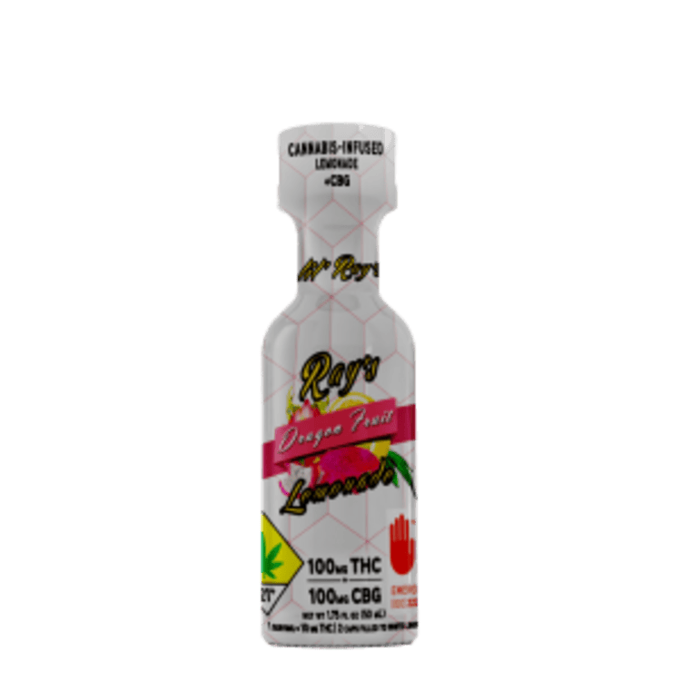 Ray's Lemonade - Lil' CBG Dragon Fruit Lemonade 100mg:100mg