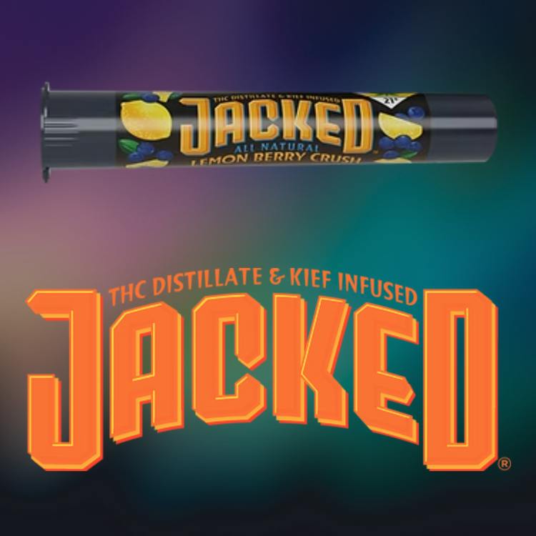 Jacked - Lemon Berry Crush Infused Joint 0.8g