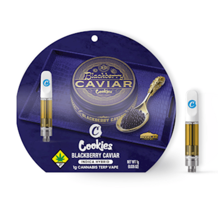 Leafwerx - Cookies - Blackberry Caviar Cannabis Terps Cartridge