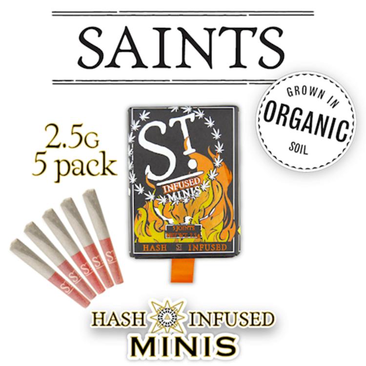 Saints - Cereal Milk Hash Infused Mini Joints 5pk