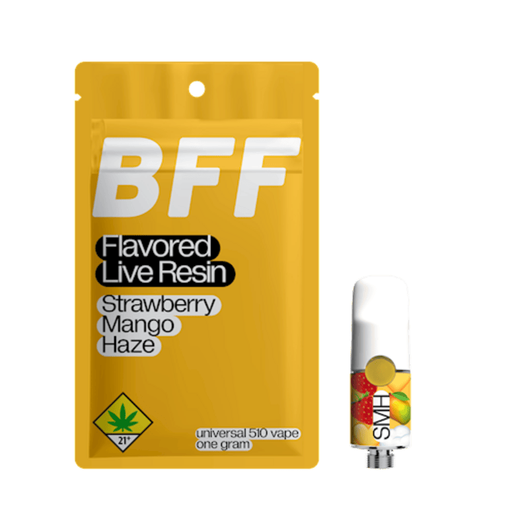 BFF - Strawberry Mango Haze (SMH) Flavored Live Resin Cartridge