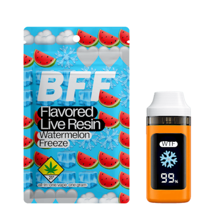 BFF - BAE - Watermelon Freeze (WTF) Flavored Live Resin All-in-One