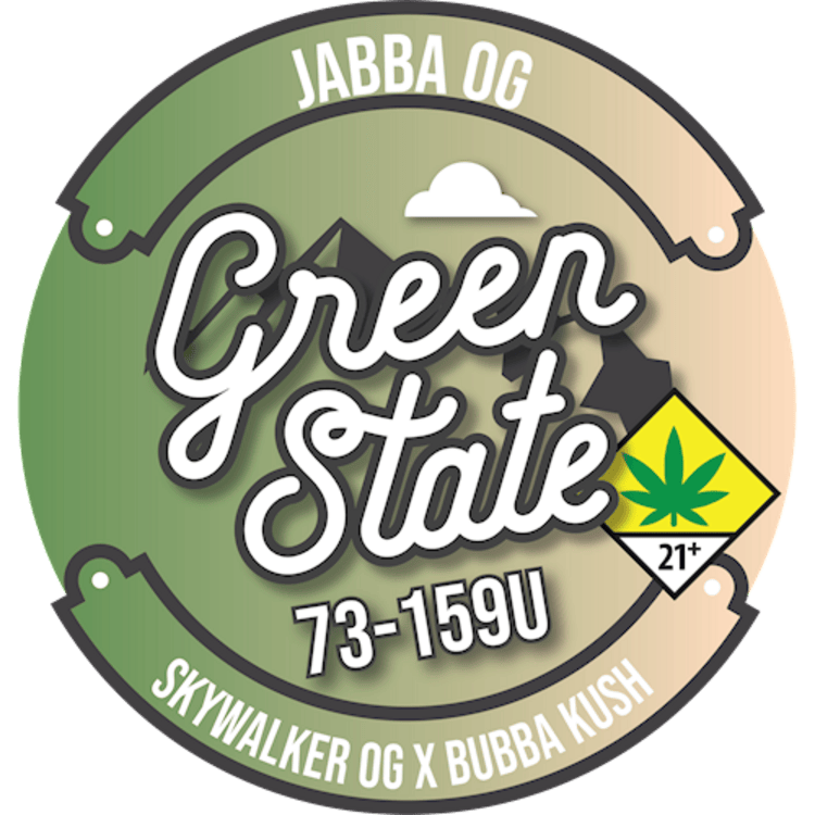 Green State - Jabba OG Hash Rosin