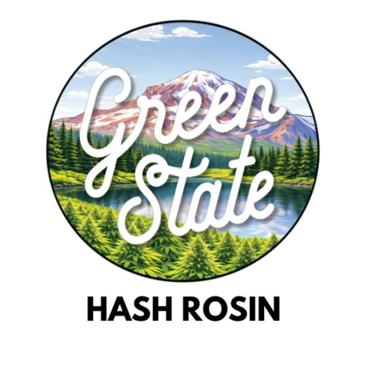 Green State - Rose Fuzz Hash Rosin