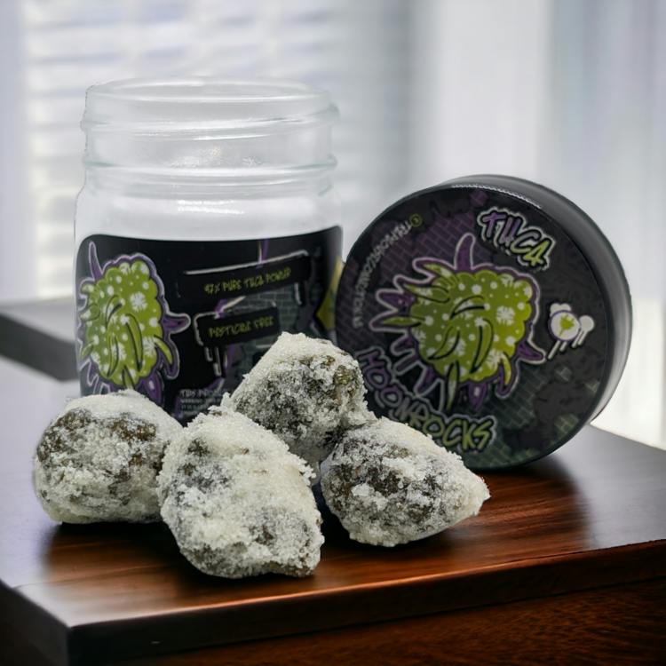Trap House Connection - Raspberry Sorbet THCa Moonrocks
