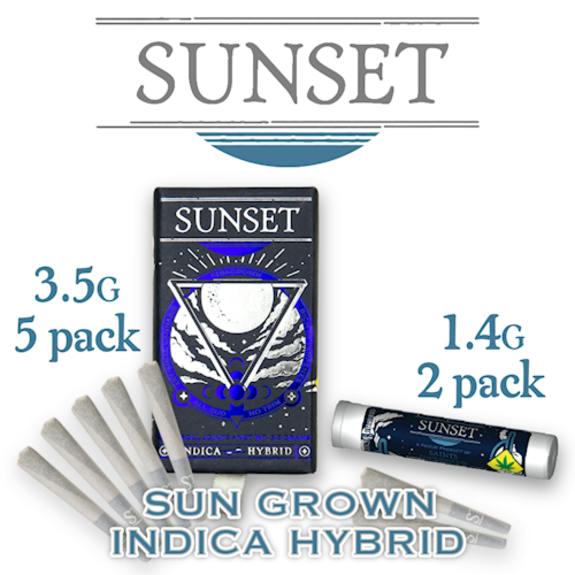 Saints - Sunset - Fire Alien Strawberry Joints 5pk