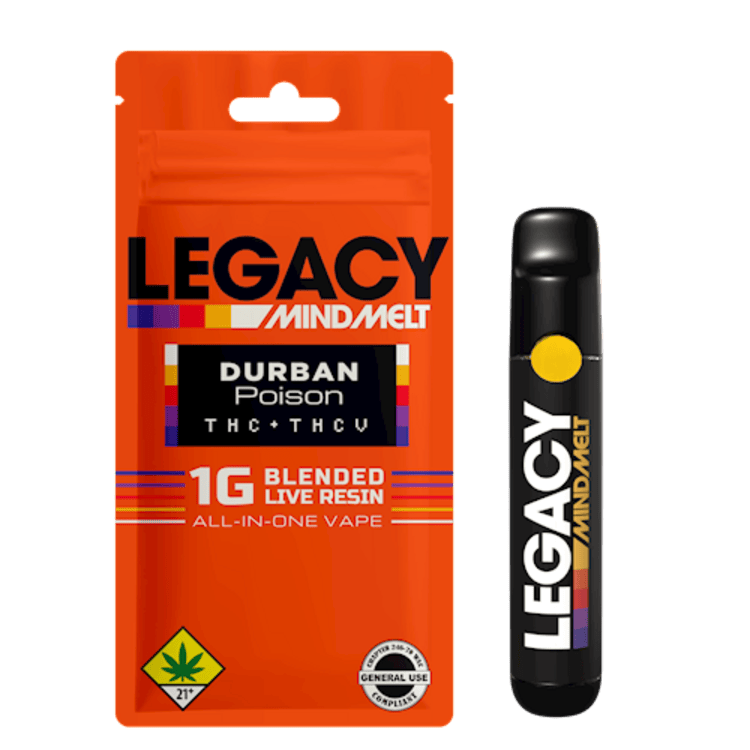Mindmelt - Legacy - THCv Durban Poison All-in-One