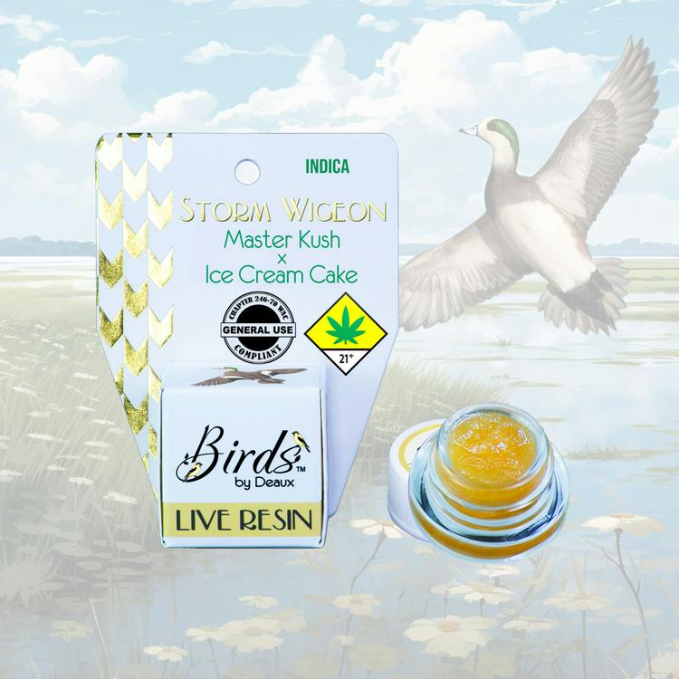 Birds by Deaux - Storm Wigeon Live Resin