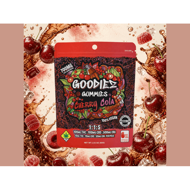 Swifts - Goodiez - CBG Cherry Cola Gummies 700mg 10pk