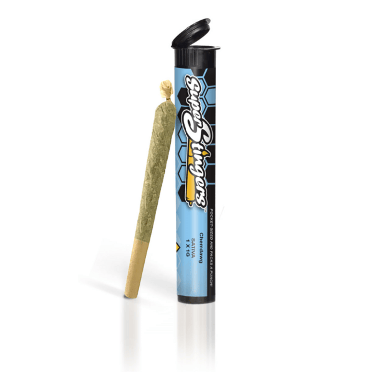 Super Stingers - Lemon Skunk THCa Infused Joint