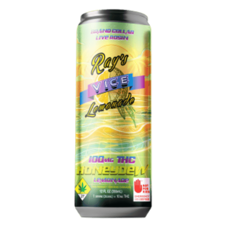 Ray's Lemonade + VICE - Honeydew Hash Rosin Lemonade 100mg