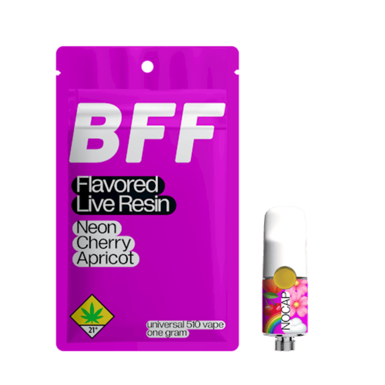 BFF - Neon Cherry Apricot (NO CAP) Flavored Live Resin Cartridge