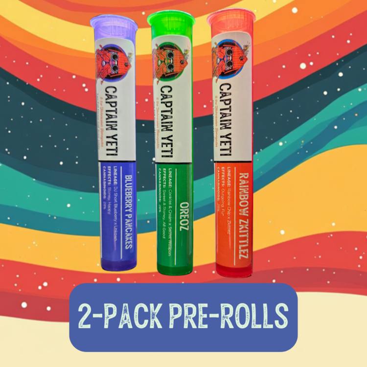 Captain Yeti - Lucky Charm Joints 2pk