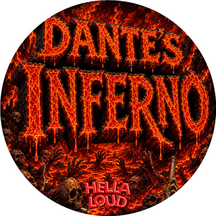Hella Loud - Dante's Inferno #8 Hemp Blunts 2pk