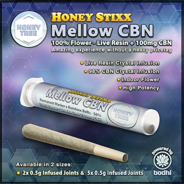 Bodhi High - CBN Kush Cake x Ice Cream Cake Mellow Honey Stixx 2pk