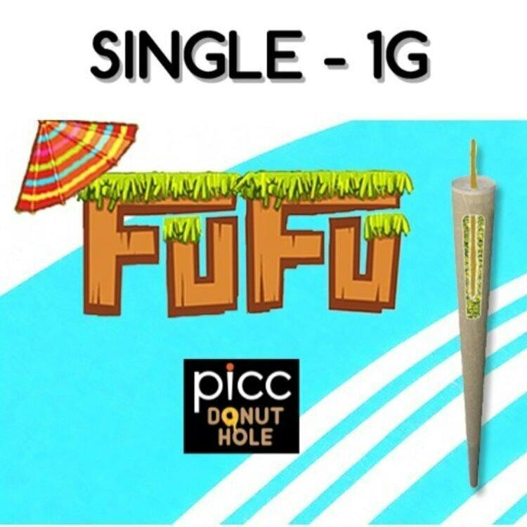PICC - FuFu - Orange Creamsicle (Beyond Blue & Flavored Xtract) Infused Joint