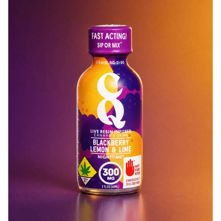 Swifts - CQ - CBD:CBN:THC Nighttime Blackberry Lemon Lime 300mg Shot Drink