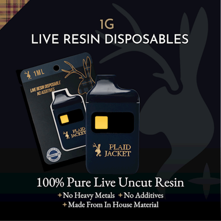 Plaid Jacket - Miracle Alien Cookies Live Resin Disposable