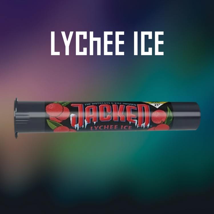 Jacked - Lychee Iced Flavored Infused Joint 0.8g