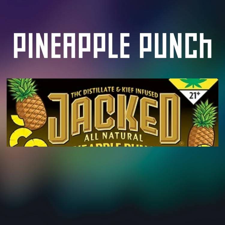 Jacked - Pineapple Punch Flavored Infused Joint 0.8g