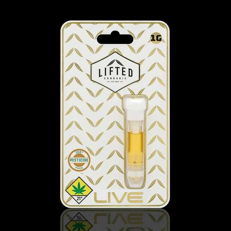 Lifted - Grape Gas Live Resin Ceramic Cartridge