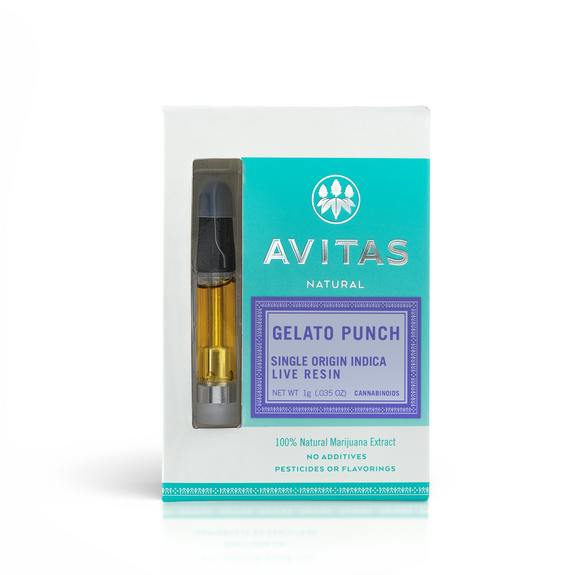 Avitas - Live Resin - Peanut Butter Breath Cartridge