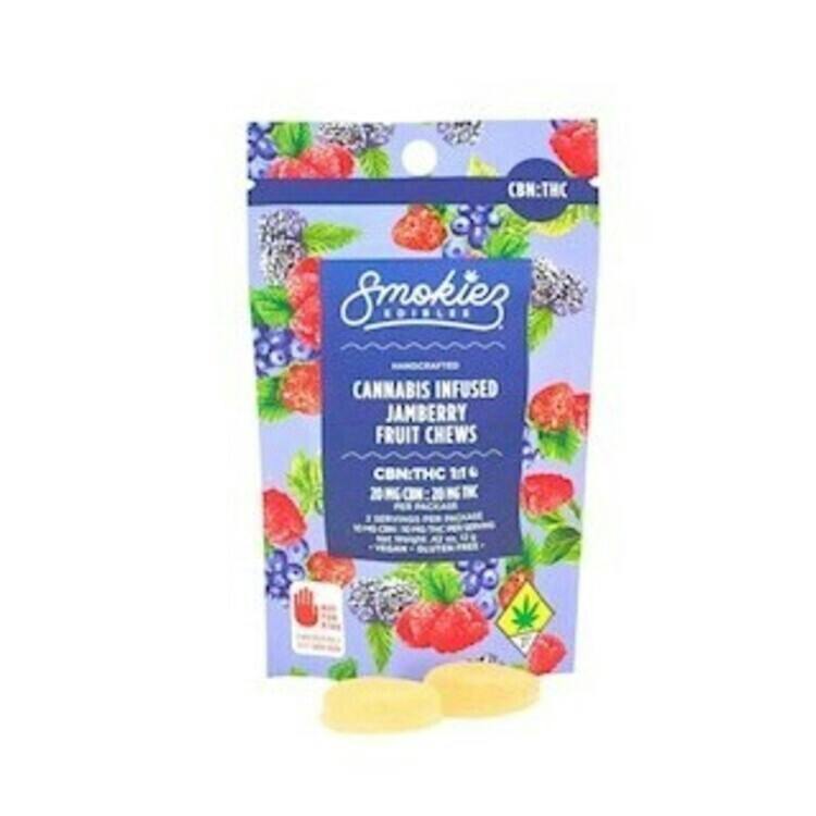 Smokiez - CBN:THC Jamberry 10:10mg 2pk