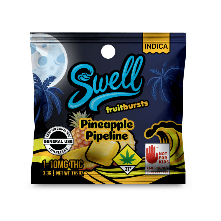 Swell - Pineapple Pipeline Indica Single 10mg