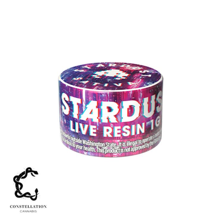Constellation - Stardust - Gushers Live Resin Badder
