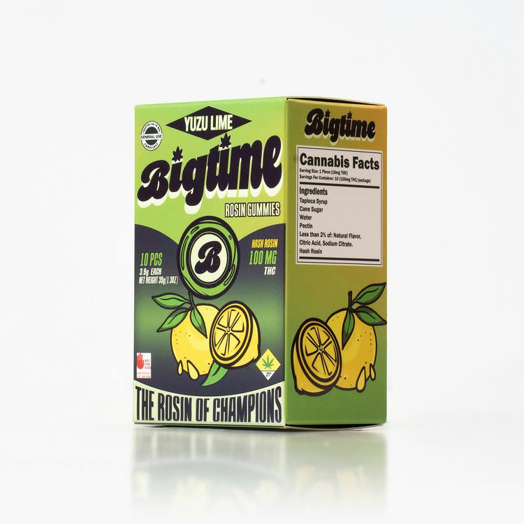 BIGTIME - Yuzu Lime Rosin Gummies 10pk