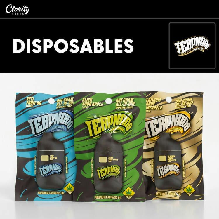 Terpnado - Mini Bar - Platinum Candy Pineapple Flavored All-in-One