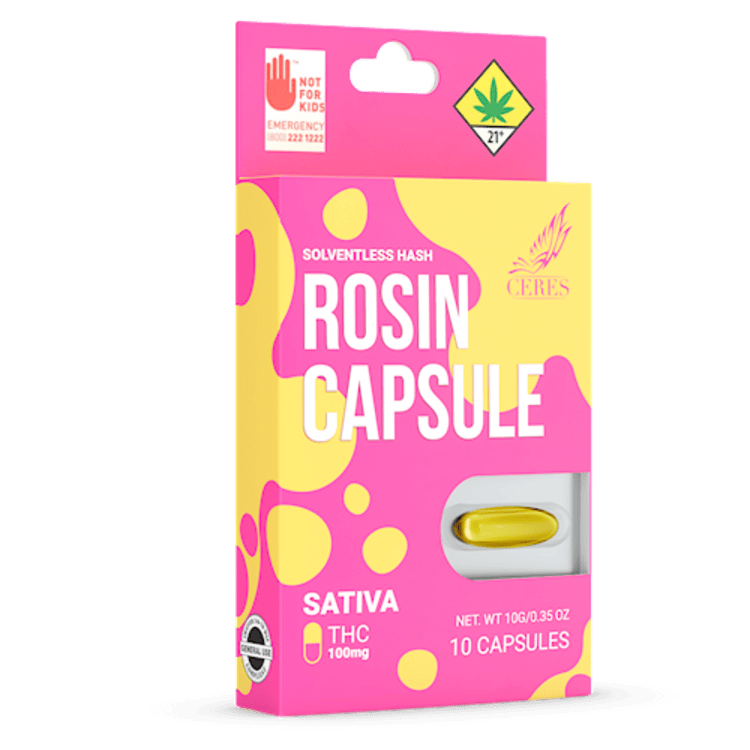 Ceres - Capsules - Sativa Rosin 10pk