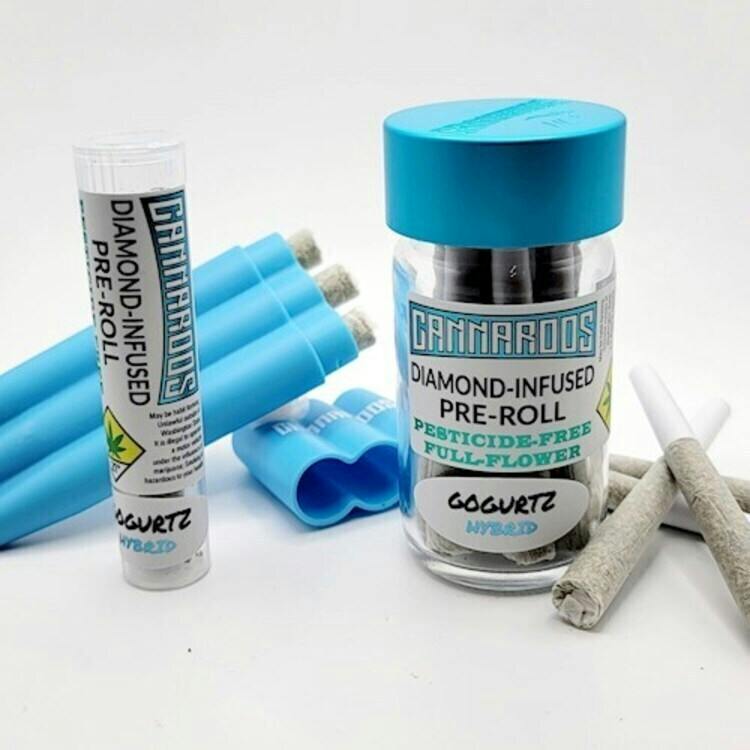 Cannaroos - Lime Light Diamond Infused Joints 10pk